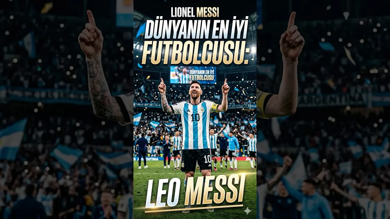 Le meilleur joueur de football du monde : Lionel Messi