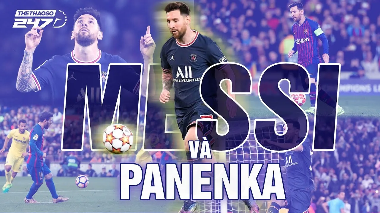 Lionel Messi và Panenka: Khi thi sĩ vẽ lá vàng rơi