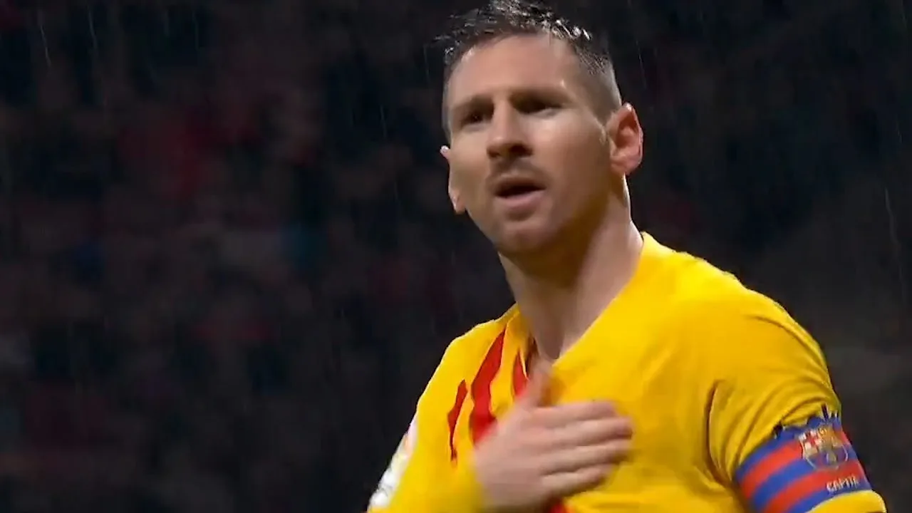 Lionel Messi Goal Atlético Madrid 0-1 Barcelona  01/12/2019