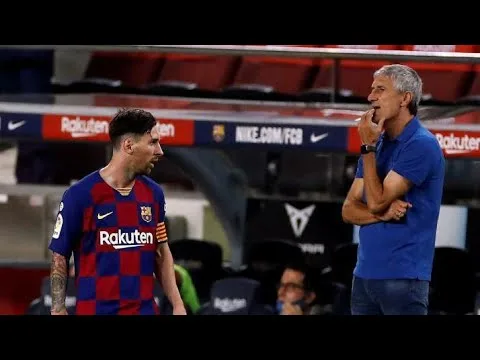 ASI FUE EL ENFADO DE LEO MESSI CON LA PLANTILLA DEL