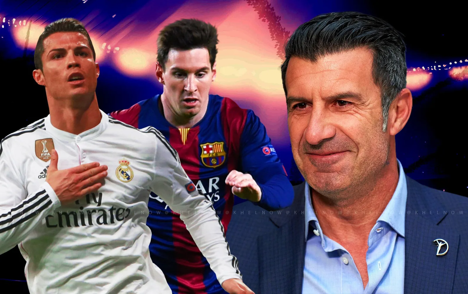 Luis Figo donne son verdict sur le débat Cristiano Ronaldo contre Lionel Messi