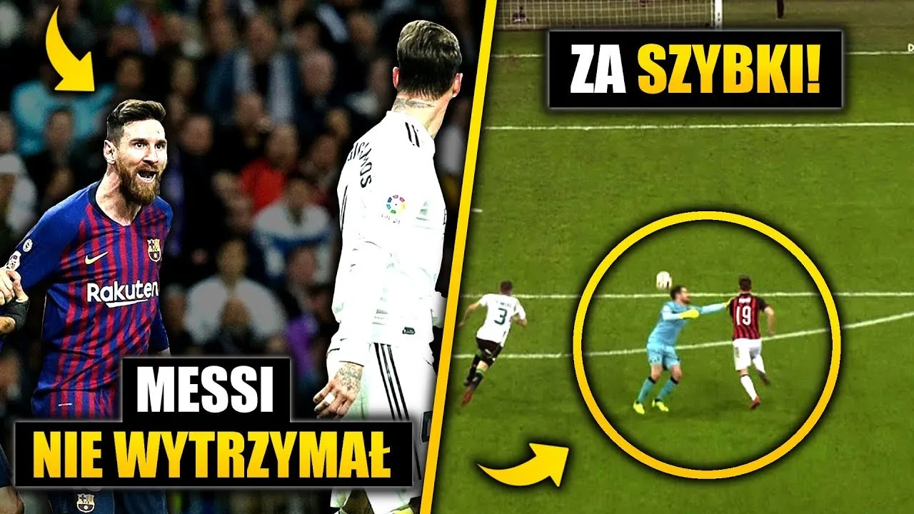 Leo Messi UDERZONY w twarz! Krzysztof Piątek POWALONY przez