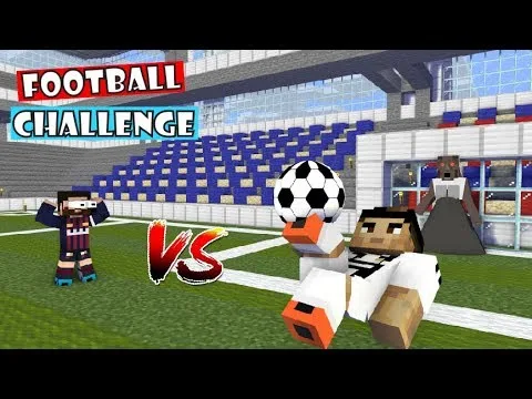 Monster School : FOOTBALL CHALLENGE (Cristiano Ronaldo vs
