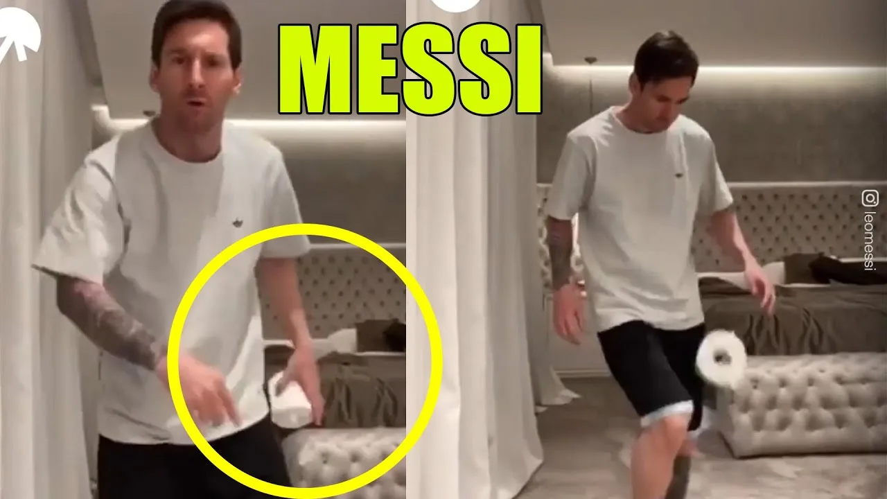 Lionel Messi finally participates in the Stay At Home