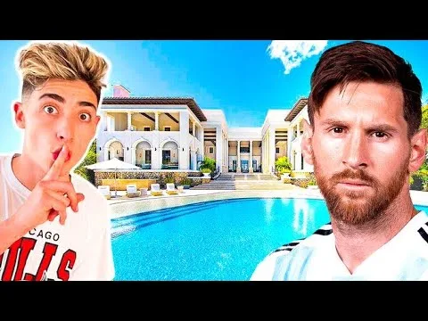VISITÉ LA MANSIÓN DE LEO MESSI A ESCONDIDAS…