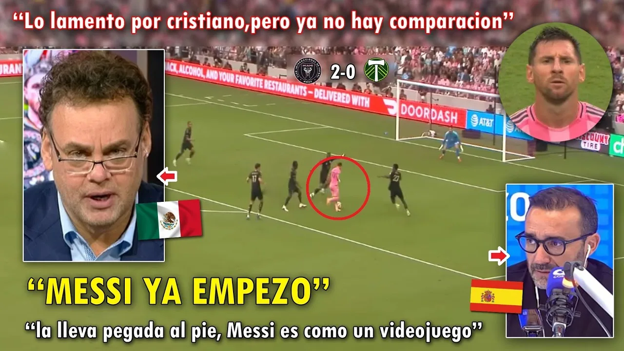 « C’EST EN MODE MONDIAL » LES JOURNALISTES MEXICAINS ET MONDIAUX SE RENDENT à MESSI après le BUT et le GRAND MATCH AUJOURD’HUI