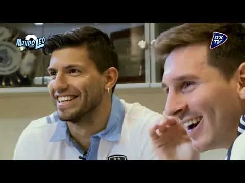 Funny Sergio Aguero And Lionel Messi Interview.