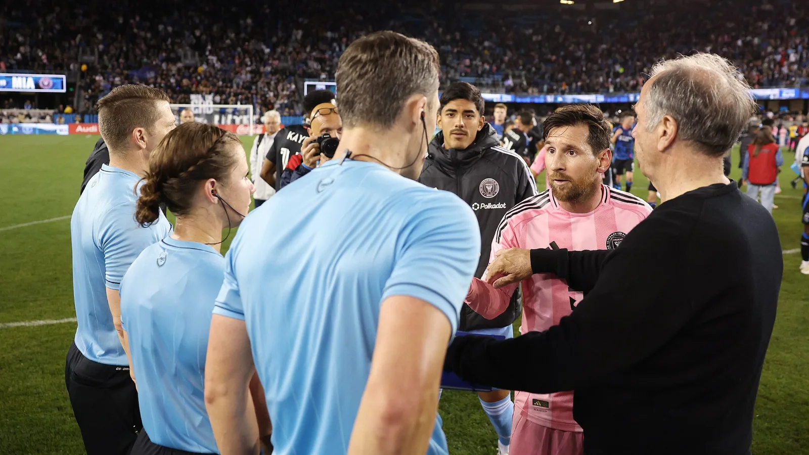 « C’était un mauvais regard » – Alexi Lalas critique la confrontation de l’arbitre de Lionel Messi après le tirage passionnant d’Inter Miami avec les tremblements de terre de San Jose