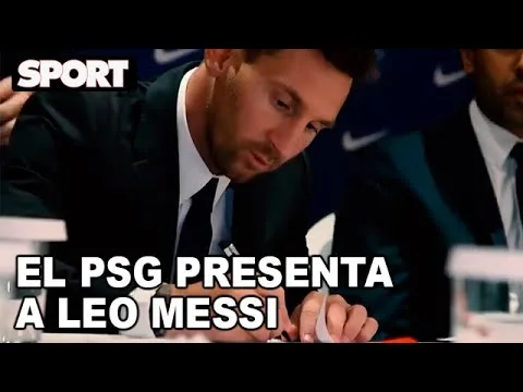 PRESENTACIÓN DE LEO MESSI CON EL PSG 🔴 EN DIRECTO
