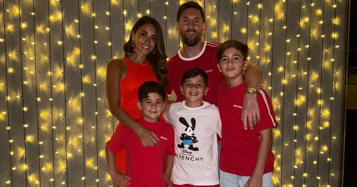 La photo de famille de Lionel Messi et Antonela Roccuzzo à la fête de Noël : toutes les cartes postales des dernières célébrations de la veille de Noël