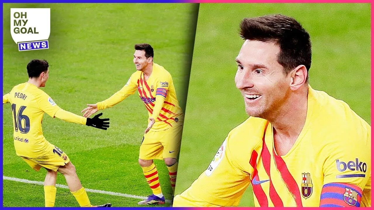 How Pedri is making Leo Messi happy again at FC Barcelona |