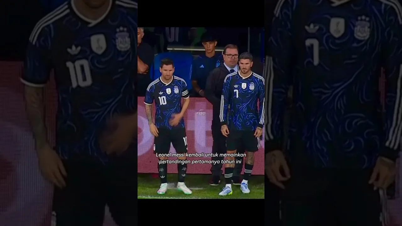 Seluruh Stadion Berdiri Ketika Sang Goat Leo Messi Masuk Sebagai Pemain Pengganti 🥶🇦🇷 #leonelmessi