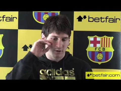 Betfair: Entrevista a Leo Messi // Leo Messi interview