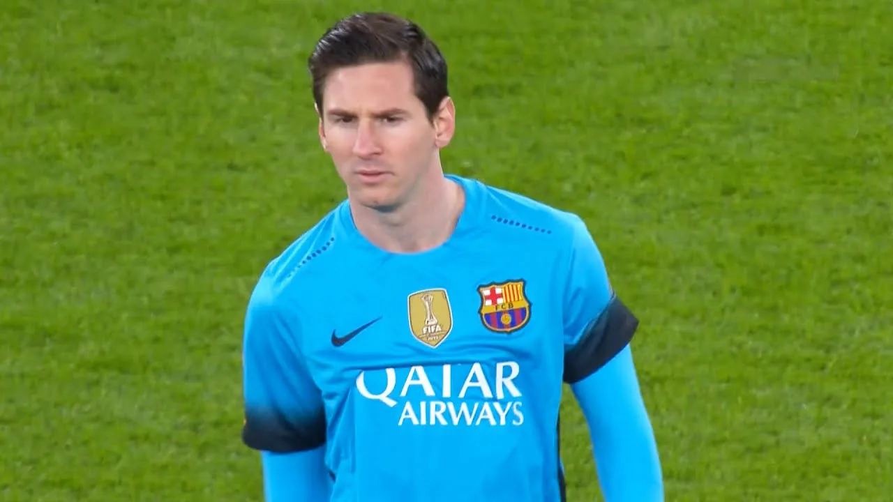 Lionel Messi vs Arsenal (UCL) (Away) 2015-16 English