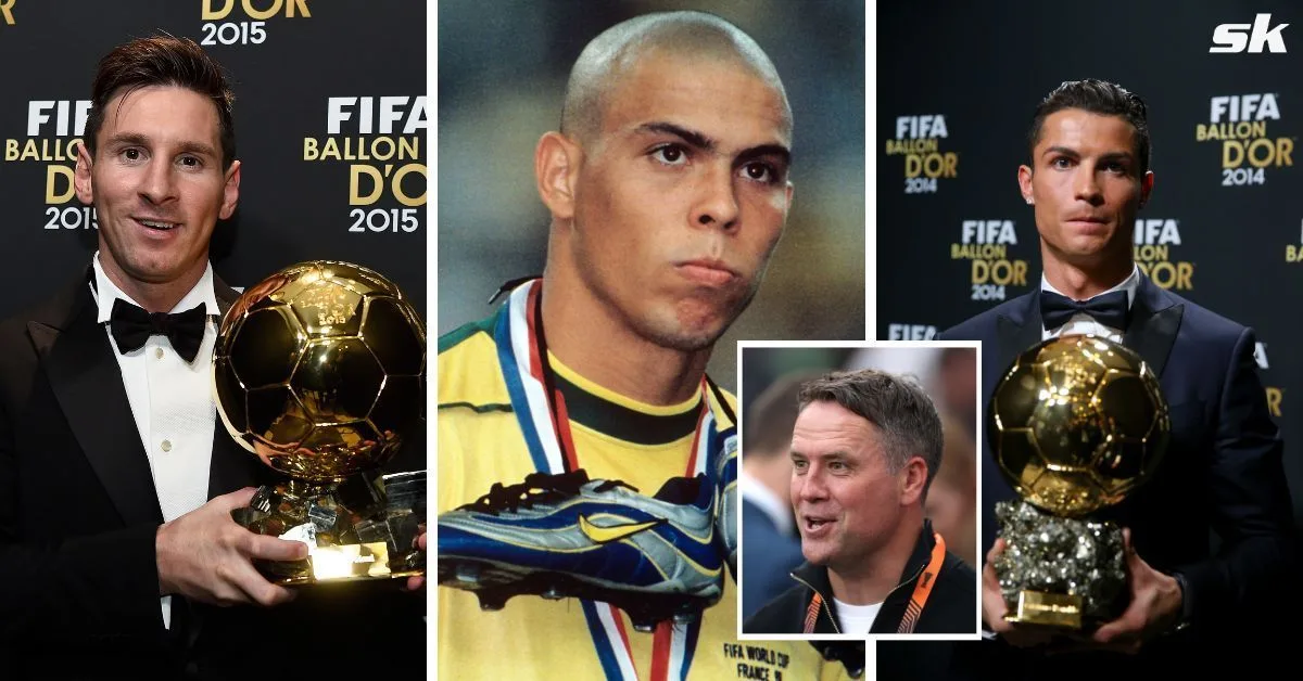 Michael Owen classe Cristiano Ronaldo, Lionel Messi et Ronaldo Nazario dans l’édition Ballon d’Or de « le gagnant reste actif »