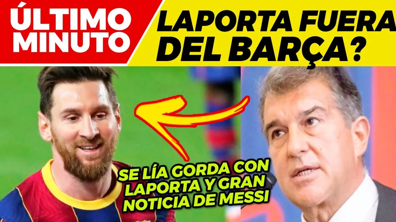 GIRO INESPERADO de LAPORTA en el BARÇA GRAN NOTICIA de LEO