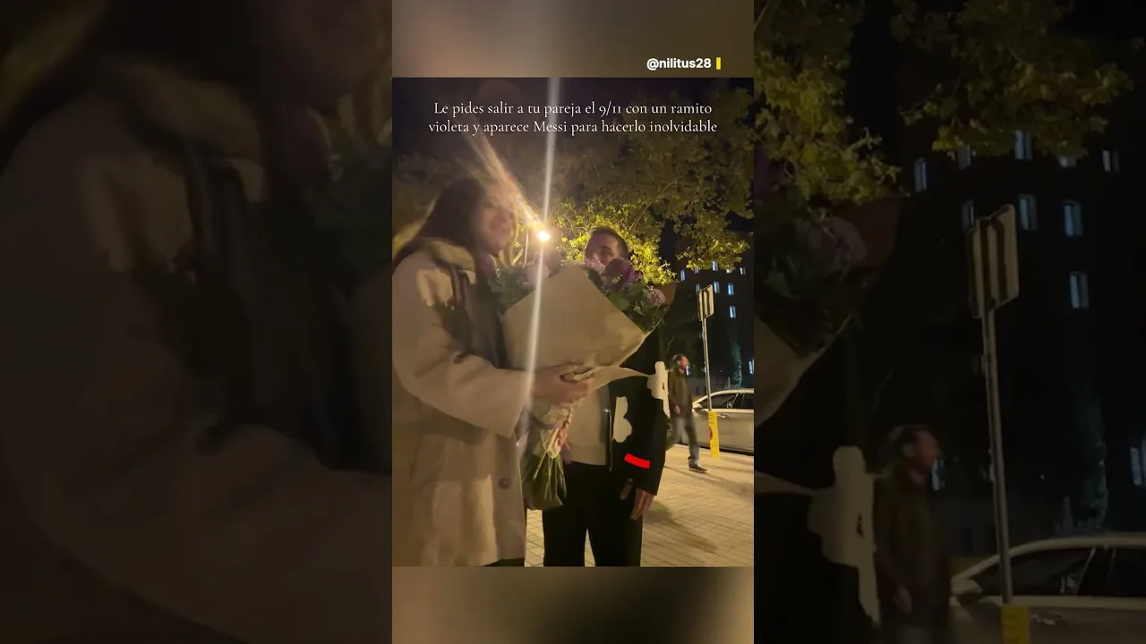 Leo Messi « interrompt » un rendez-vous romantique lors de sa visite au Camp Nou