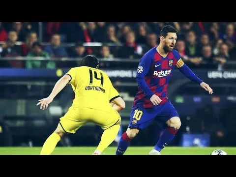 Lionel Messi Graet moments vs Borussia Dortmund [27-11-2019]