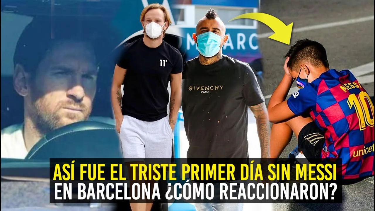 ASÍ FUE EL TRISTE PRIMER DÍA DEL BARZA SIN MESSI ¿CÓMO