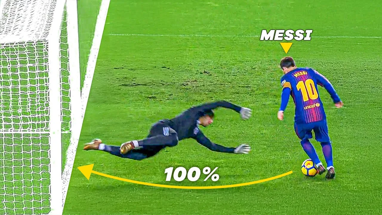 Compétences géniales de Lionel Messi