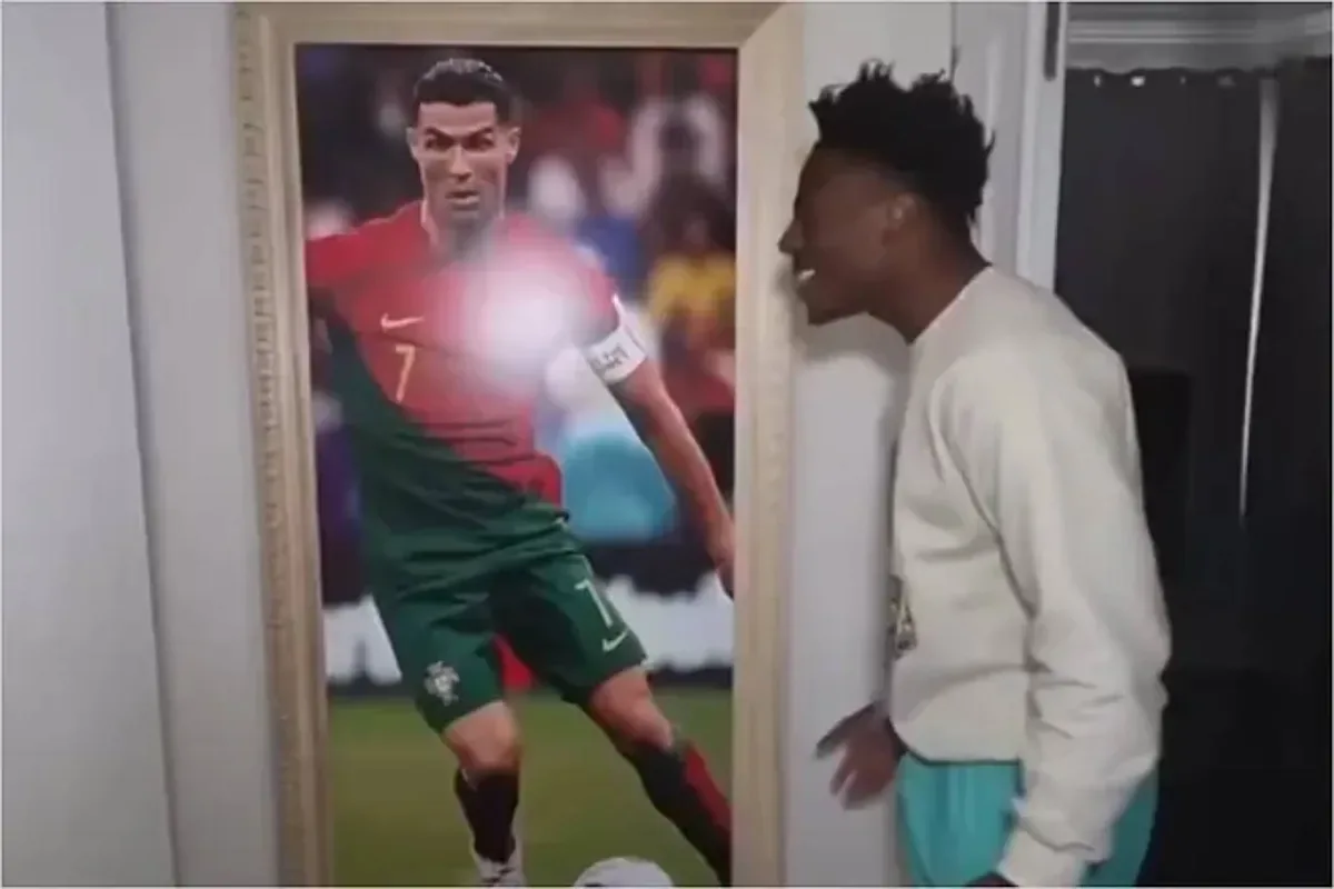 IShowSpeed, au bord des larmes en voyant la peau de Leo Messi dans Fortnite