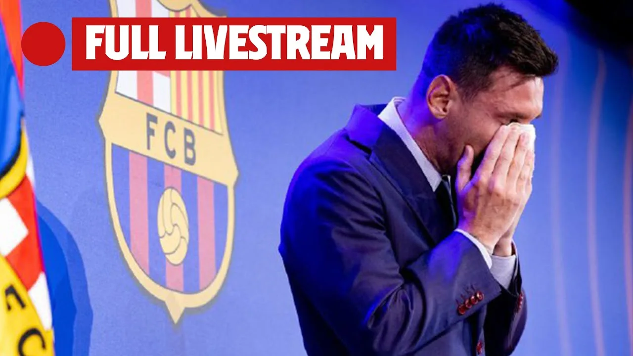 LEO MESSI'S FAREWELL PRESS CONFERENCE from CAMP NOU