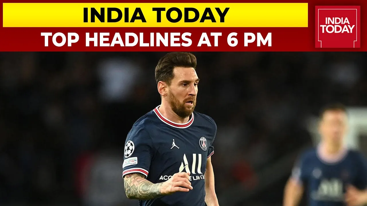 Lionel Messi Tests COVID Positive | Top Headlines At 6 PM |