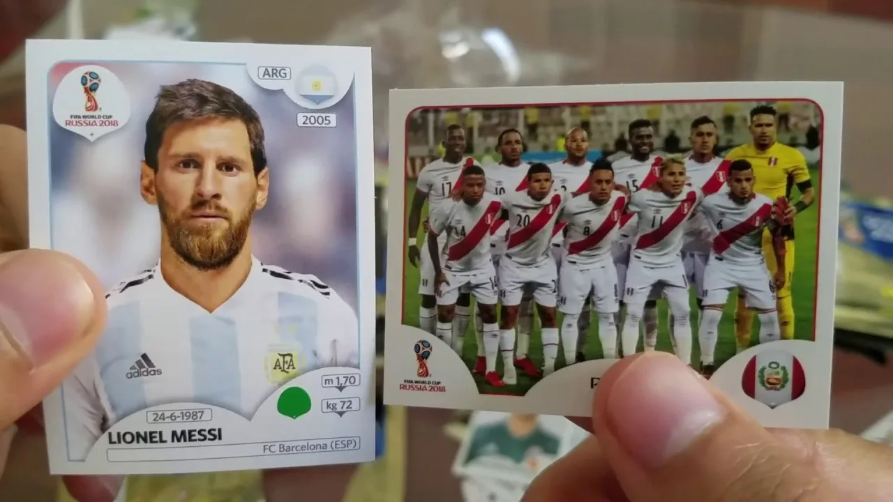 LIONEL MESSI EN SOBRE DE PANINI
