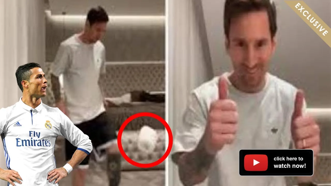 NEW* Lionel Messi ‘Toilet Roll Challenge’ – Where is