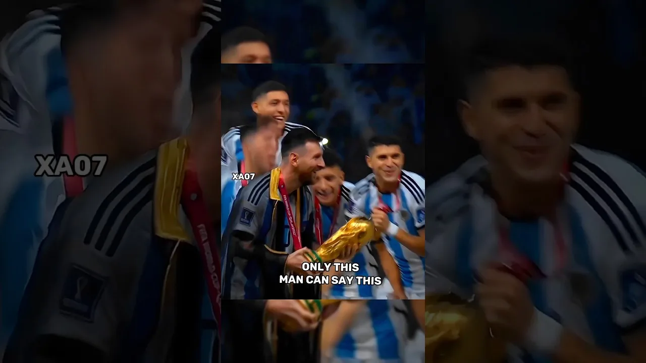 Only Lionel Messi Can Say This #shorts #messi