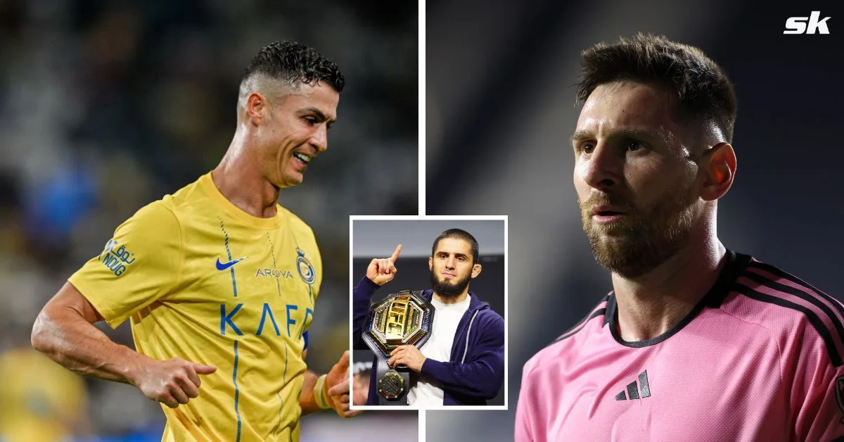 Lionel Messi ou Cristiano Ronaldo ? La star de l’UFC Islam Makhachev choisit son favori entre 2 superstars