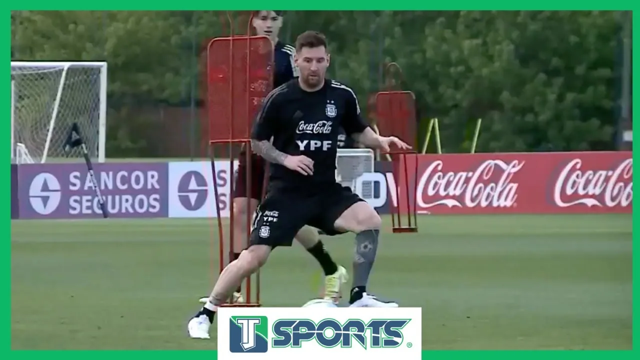 ¡ESTÁ DE VUELTA! Lionel Messi YA ENTRENA con la Selección