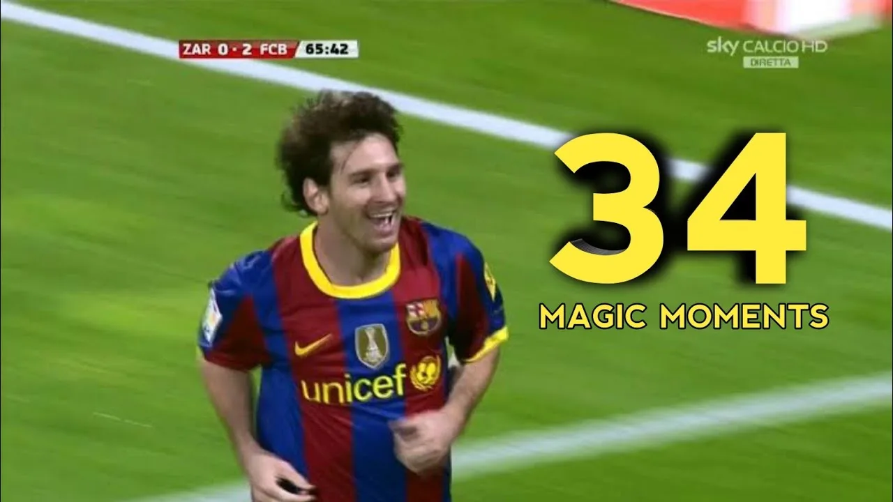 34 Unbelievable Messi Magic Moments – With Commentaries