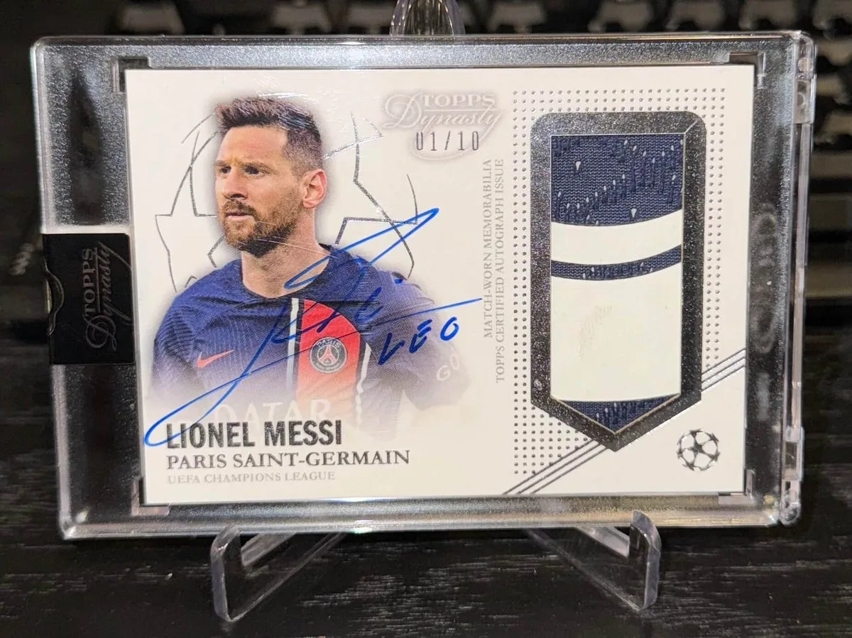 TOPPS REMAGNER Plus de cartes d’autographes Lionel Messi après sa propre « enquête »
