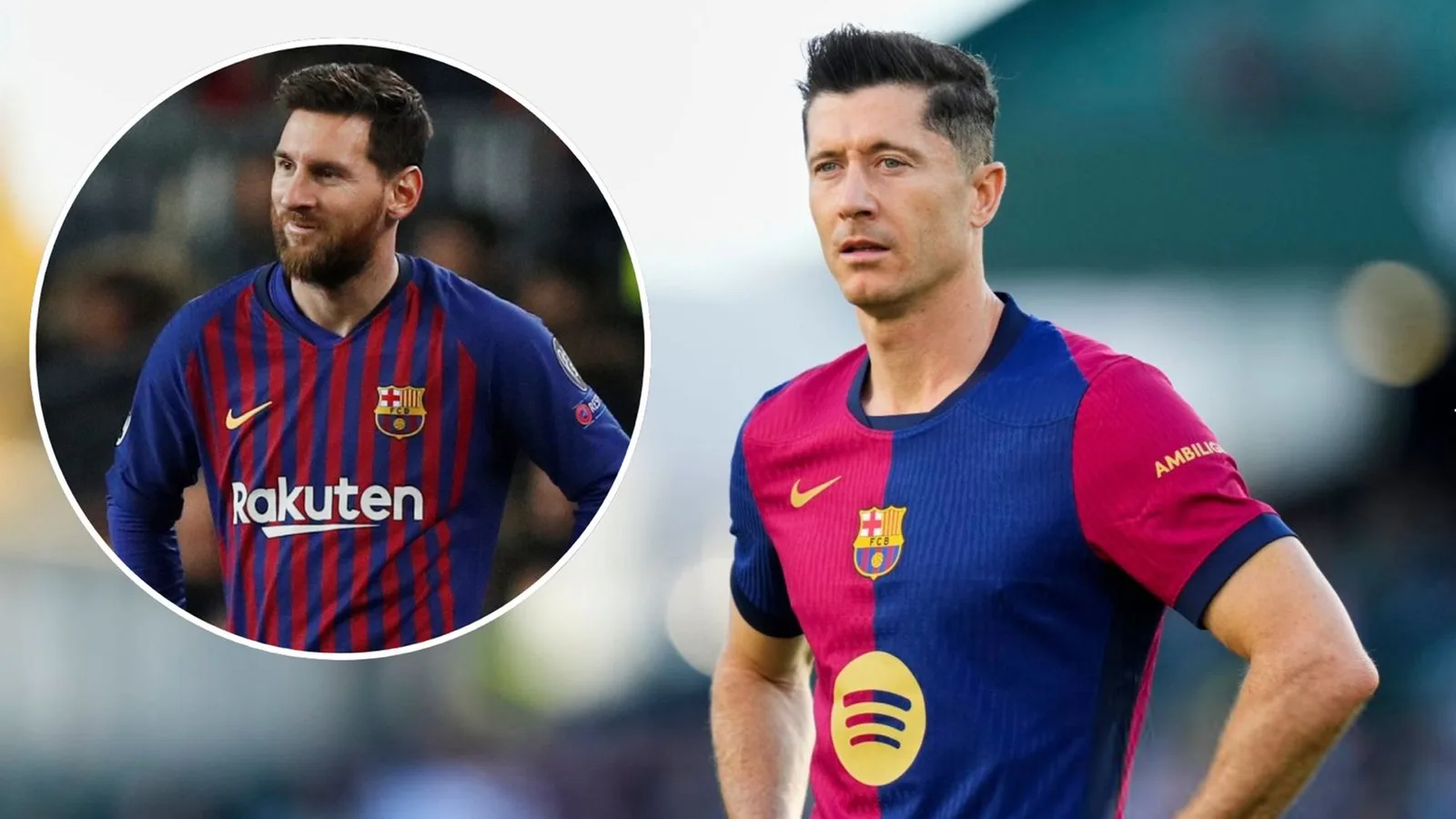 Robert Lewandowski égale le record de buts de Lionel Messi à Barcelone