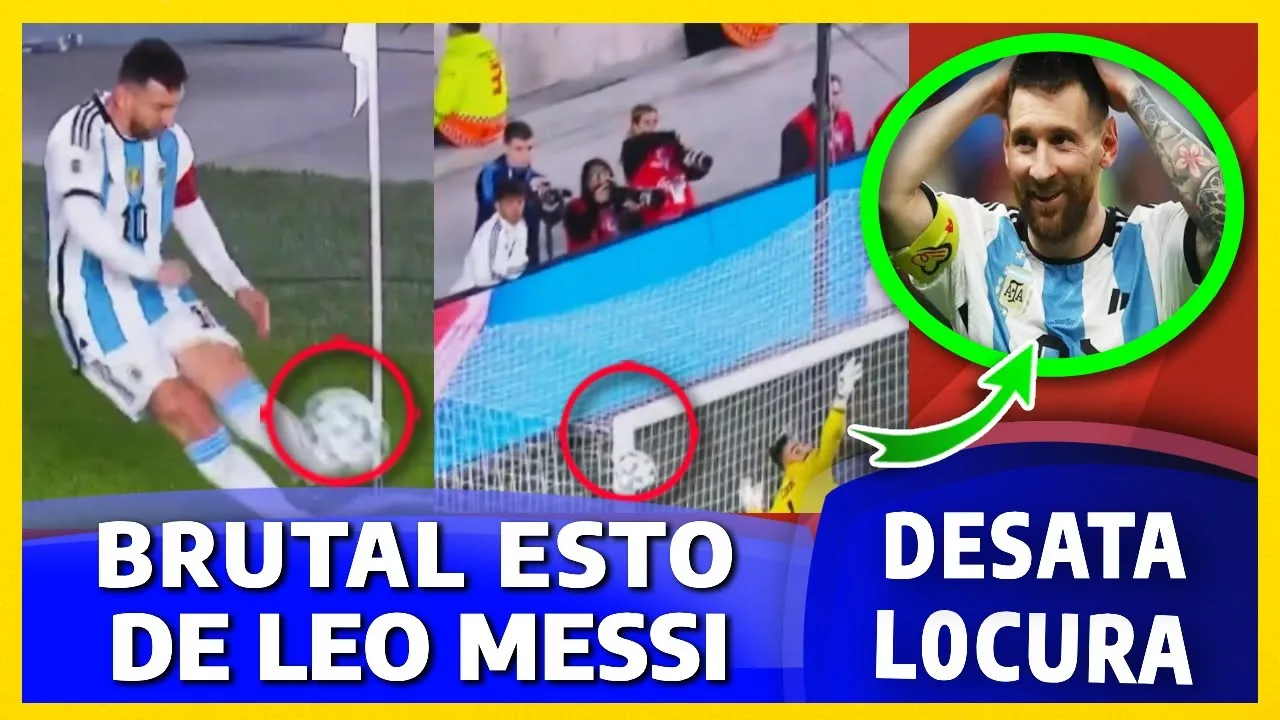 ¡DEMOLEDOR! LEO MESSI Deja A Todos Con La Boca Abierta