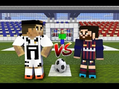 Monster School : Penalty Shoots (ft. Cristiano Ronaldo, Leo