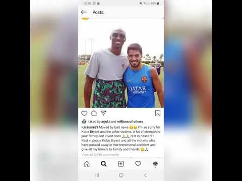 Famous football players react to kobe bryant death ( leo