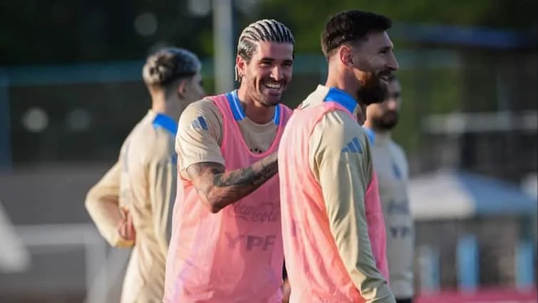Lionel Messi se présente au service national ; S’entraîne avec l’Argentine avant les éliminatoires de la FIFA WC 2026