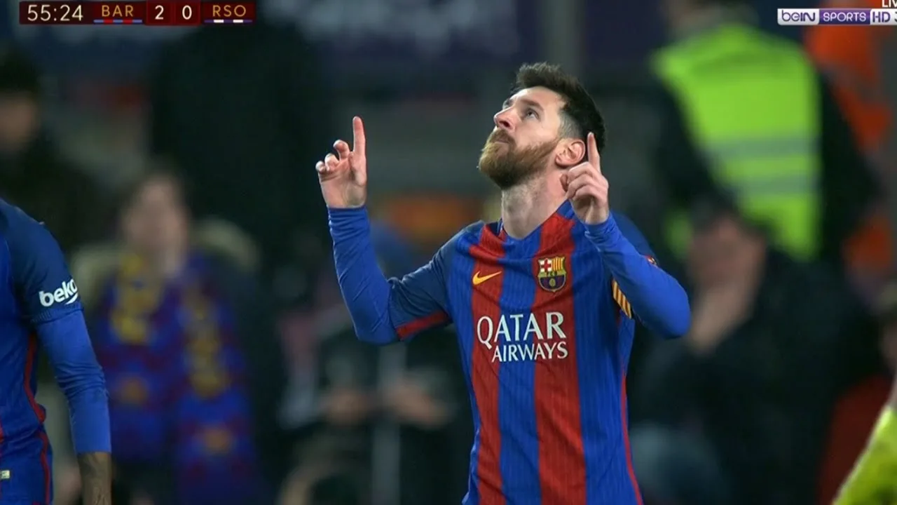Lionel Messi vs Real Sociedad | Copa del Rey | 26/1/17 | HD