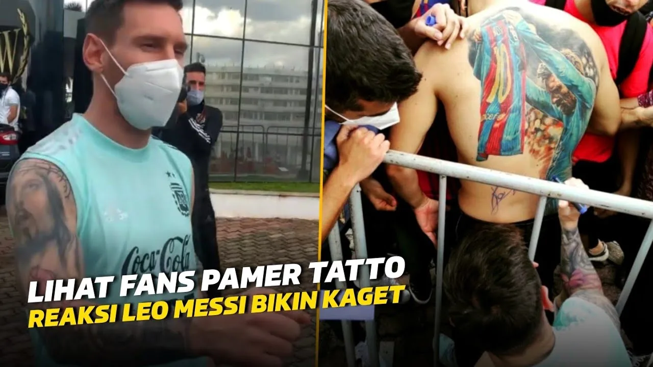 JANJI SUCI LEO MESSILihat Momen Saat Lionel Messi Nekat
