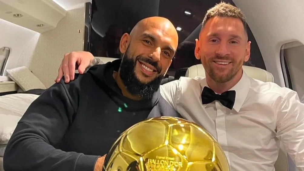 Génial! Le garde du corps de Lionel Messi surprend avec un entraînement intense