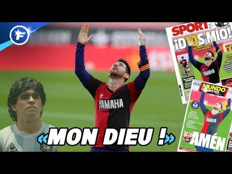 L'hommage spécial de Lionel Messi à Diego Armando