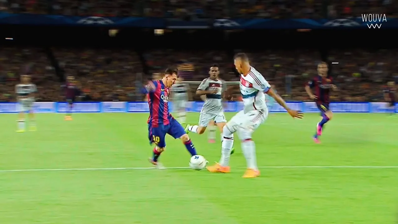 Lionel Messi vs Boateng & More in THAT Game vs Bayern