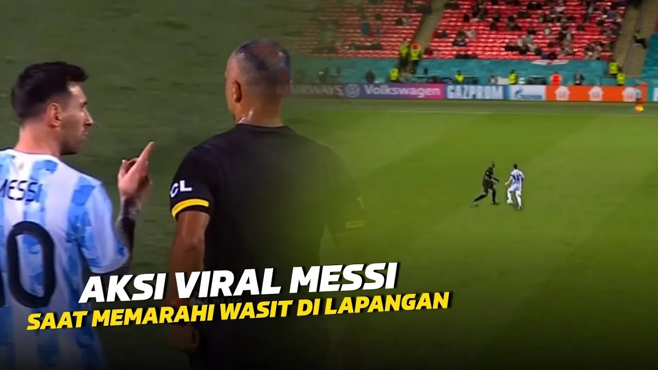 MESSI TAK TERIMALihat Momen Saat Leo Messi