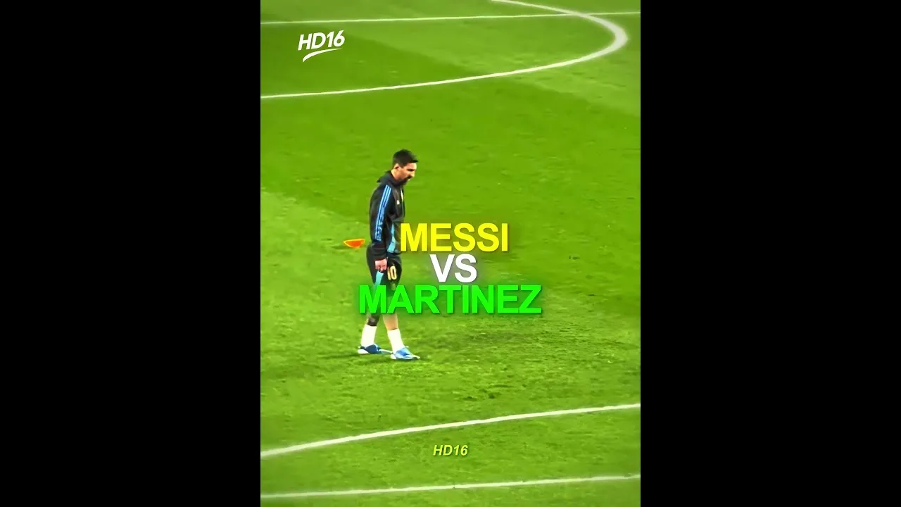 Lionel Messi contre Emiliano Martinez 🥶🔥