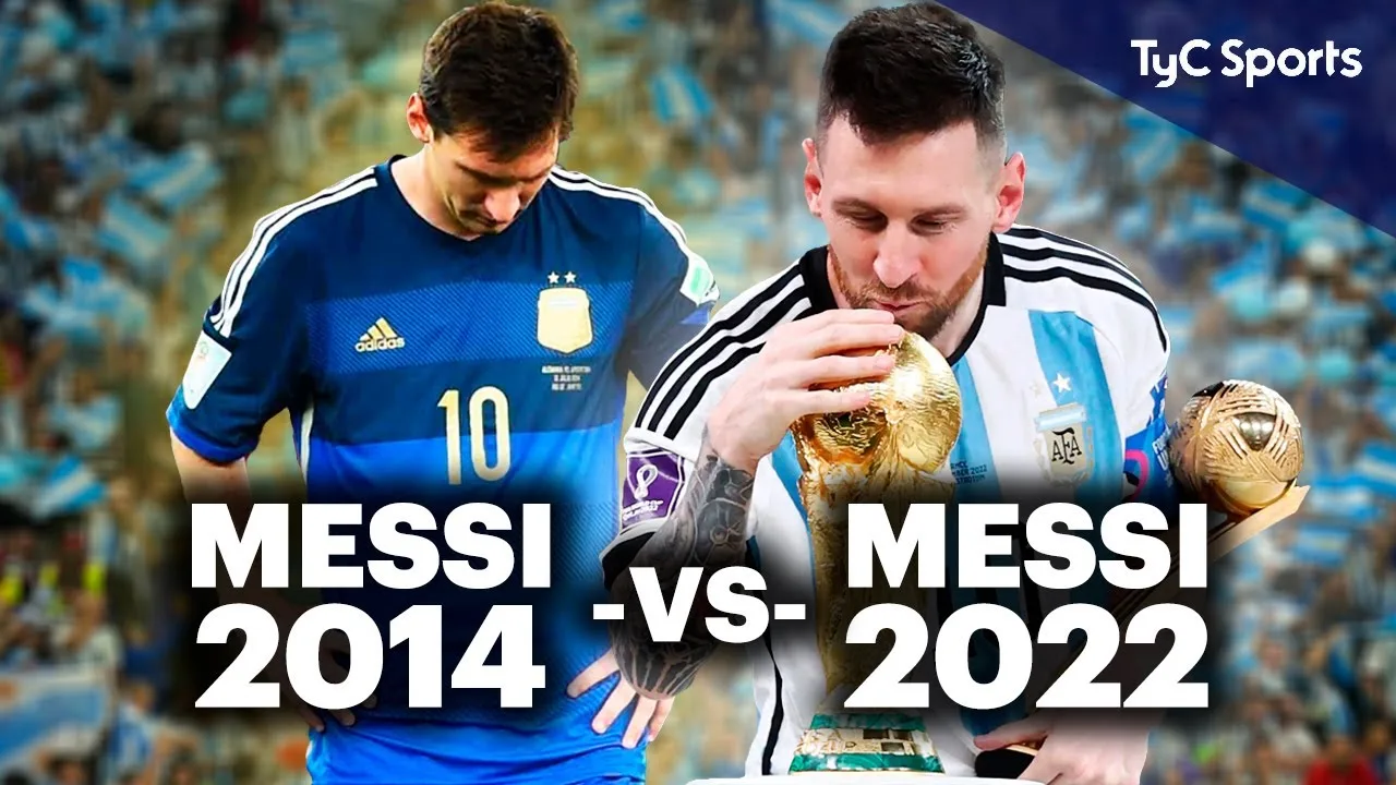 MESSI 2014 vs MESSI 2022, ¿EN CUÁL JUGÓ MEJOR? LA MAGIA DE