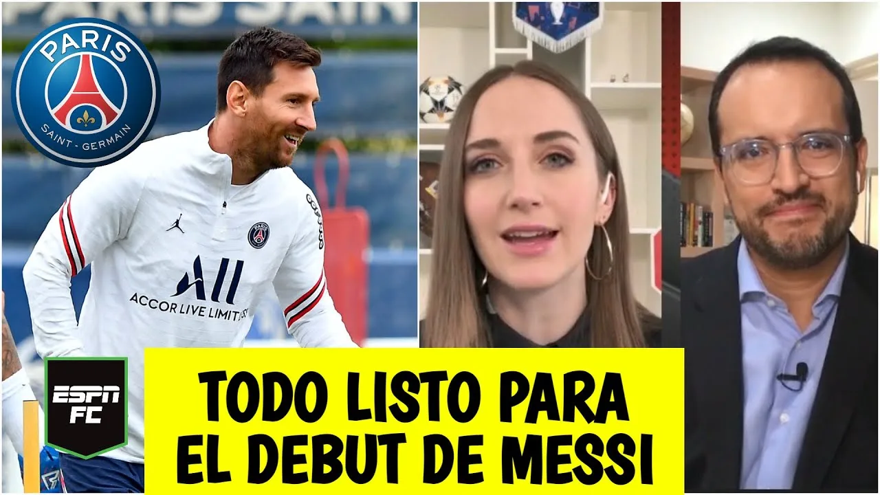 A SOLO HORAS Crece la expectativa por el debut de Messi con