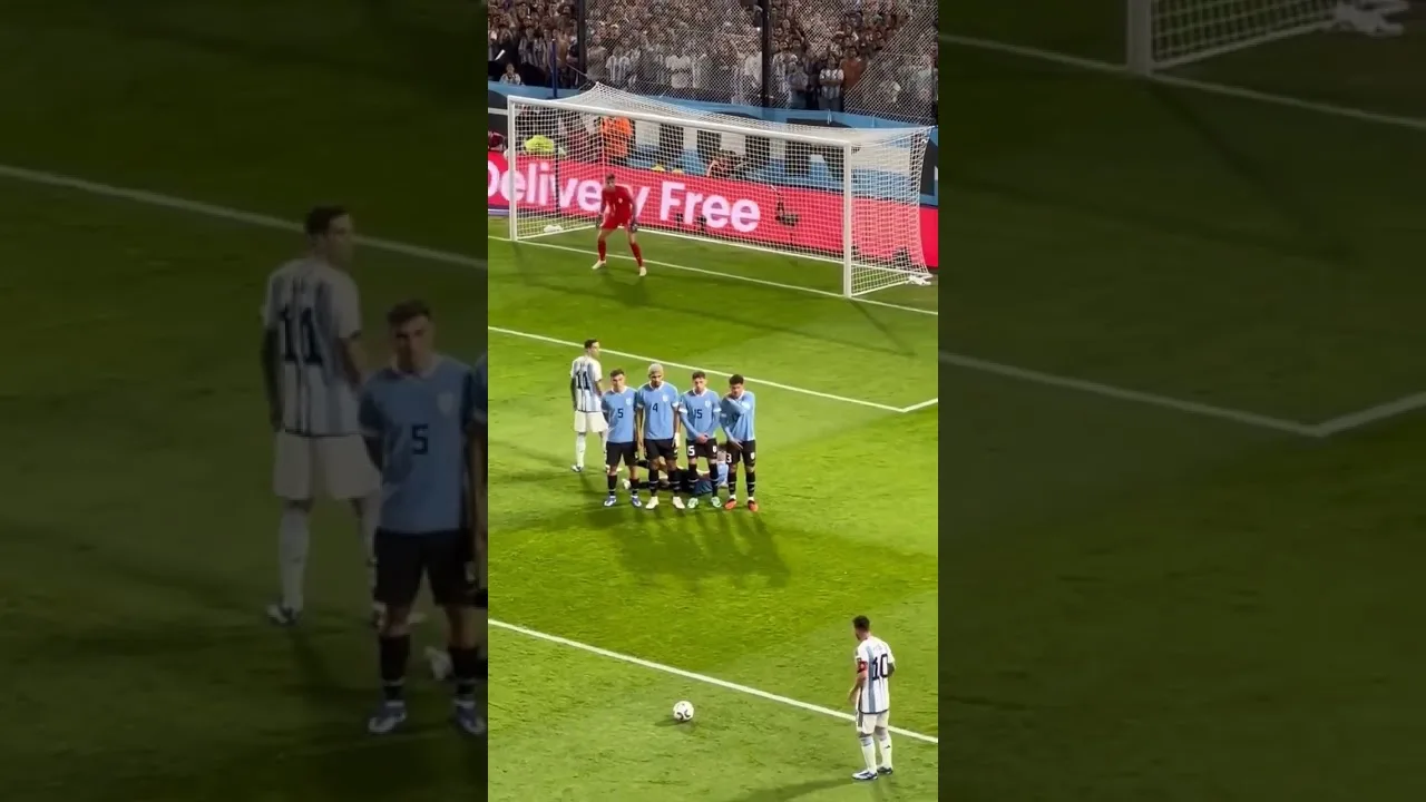 LEO MESSI CONTRA URUGUAY 🇺🇾🐐 @Tenfieldoficial @AFASeleccion