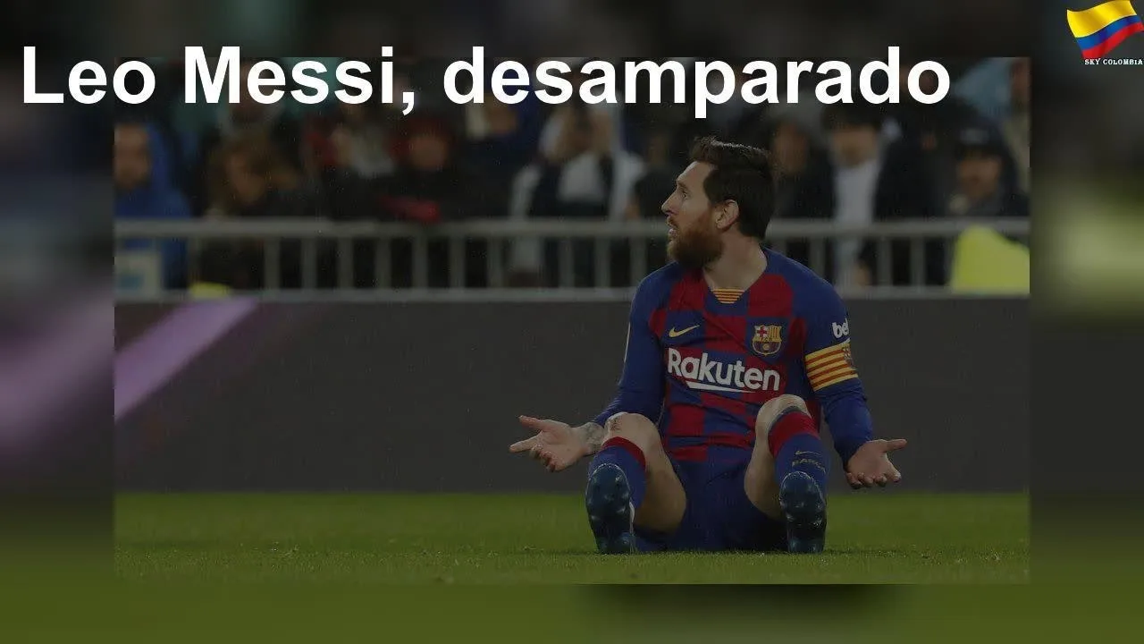 Leo Messi, desamparado